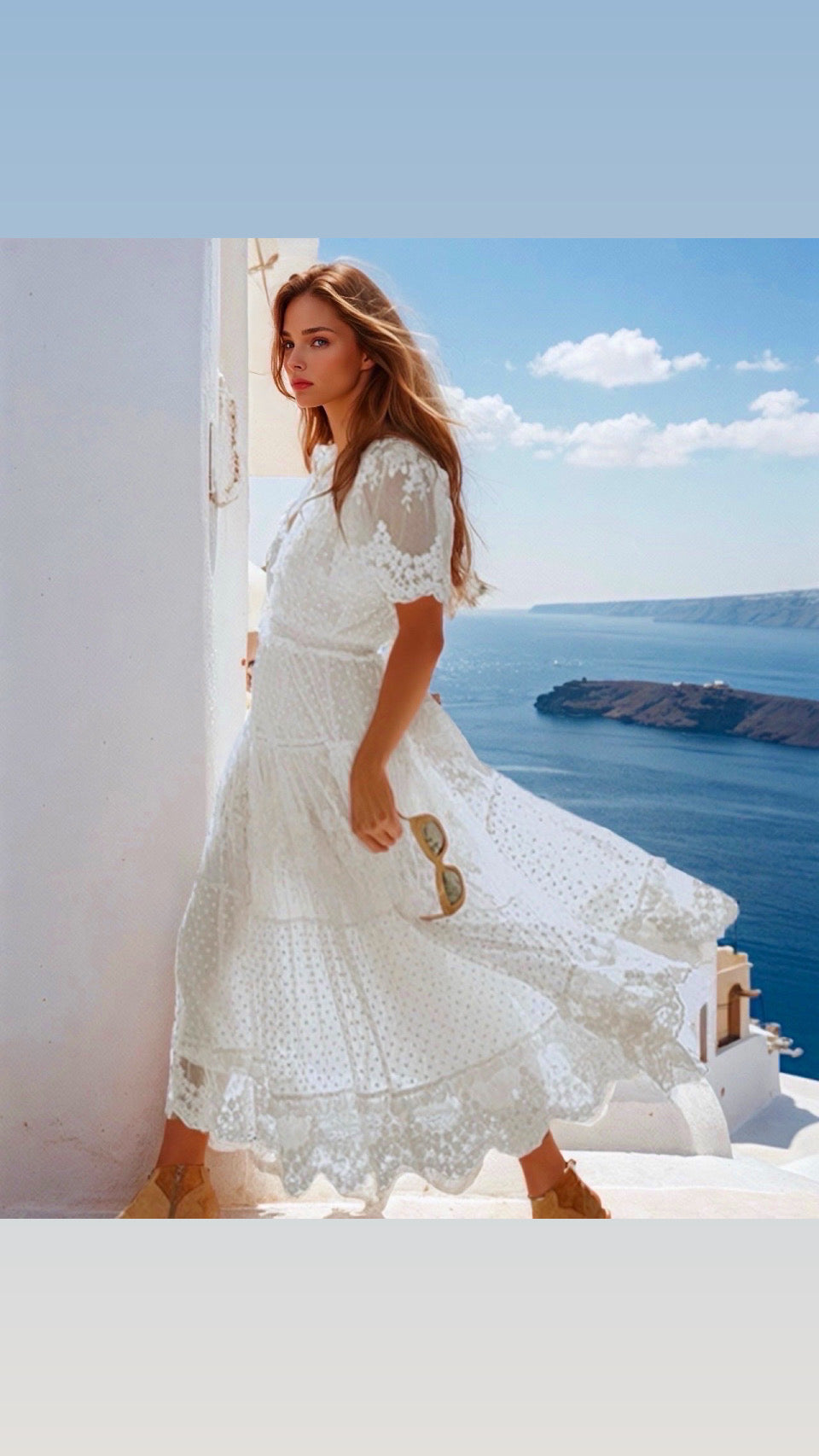Mintlis mintlis, algodón plumeti de gasa y tul, encaje bordado, vestido Bromley, tallas (36-48)