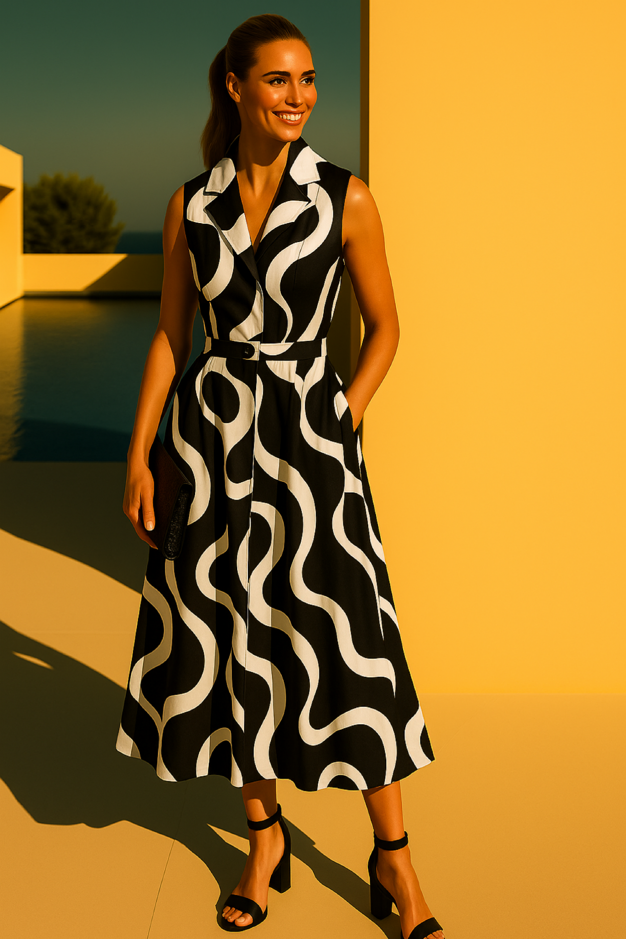 40% OFF, Toscana dress, 4 prints, sizes (36-52)