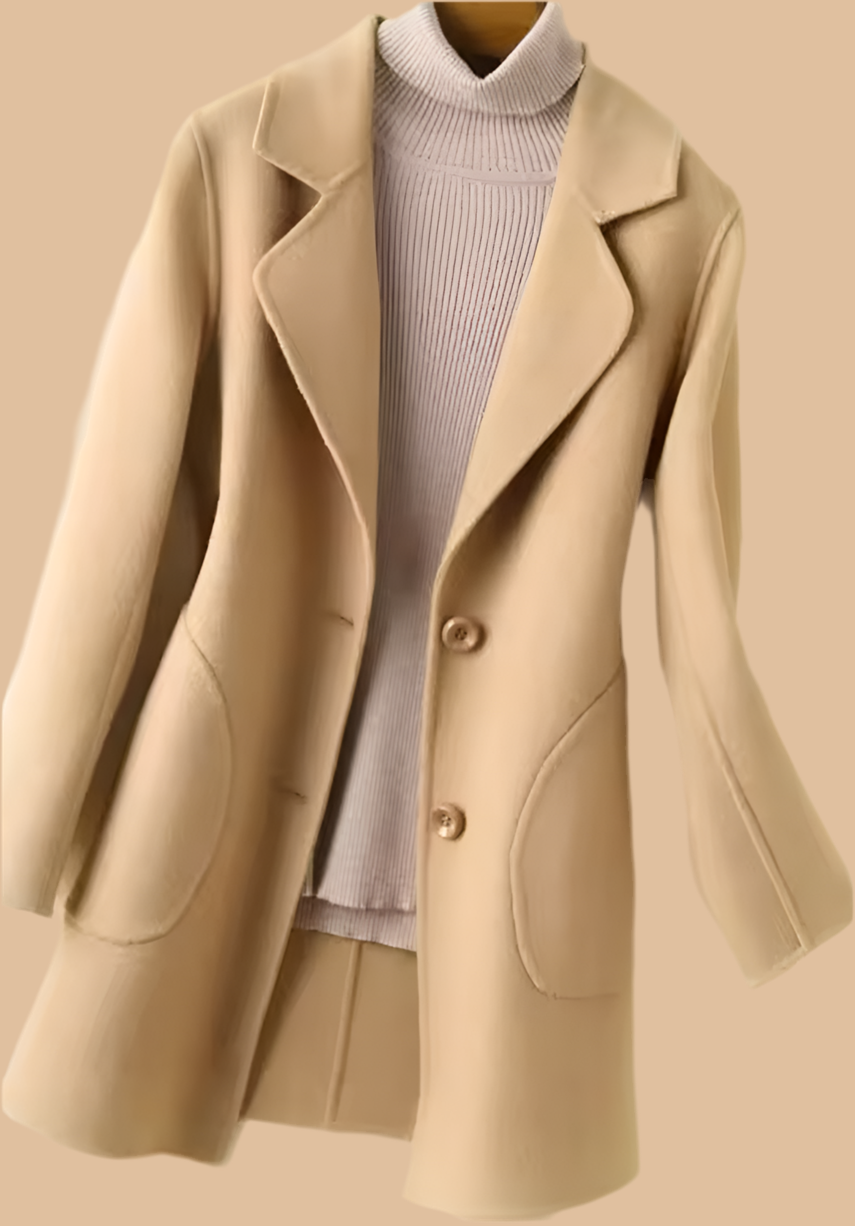 Mintlis mujer, 100% lana, levita Gracia, 6 colores tallas(36-48) made in Oporto