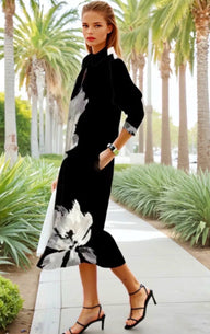 Mintlis mujer, camisero Ryan, 2 estampados, tallas (36-52)