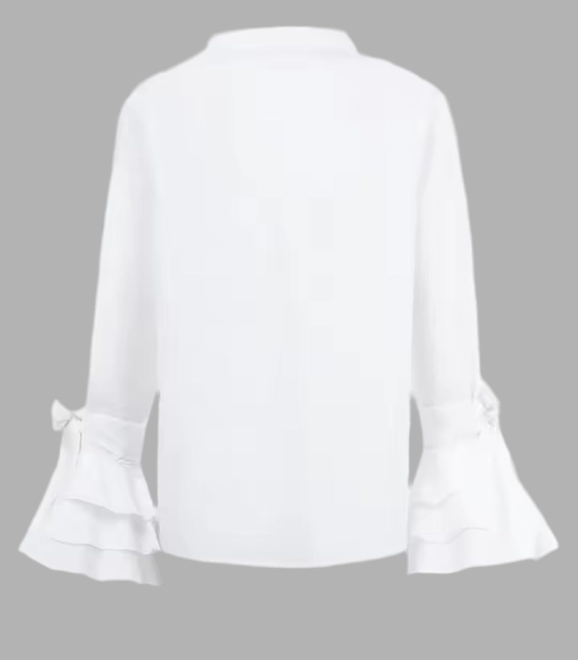 Mintlis mujer algodon camisa Cartuja, 2 colores negro y blanco, tallas (36-50)
