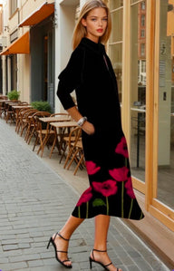 Mintlis mujer, viscosa, 2 estampados, camisero Bless, tallas(36-52)