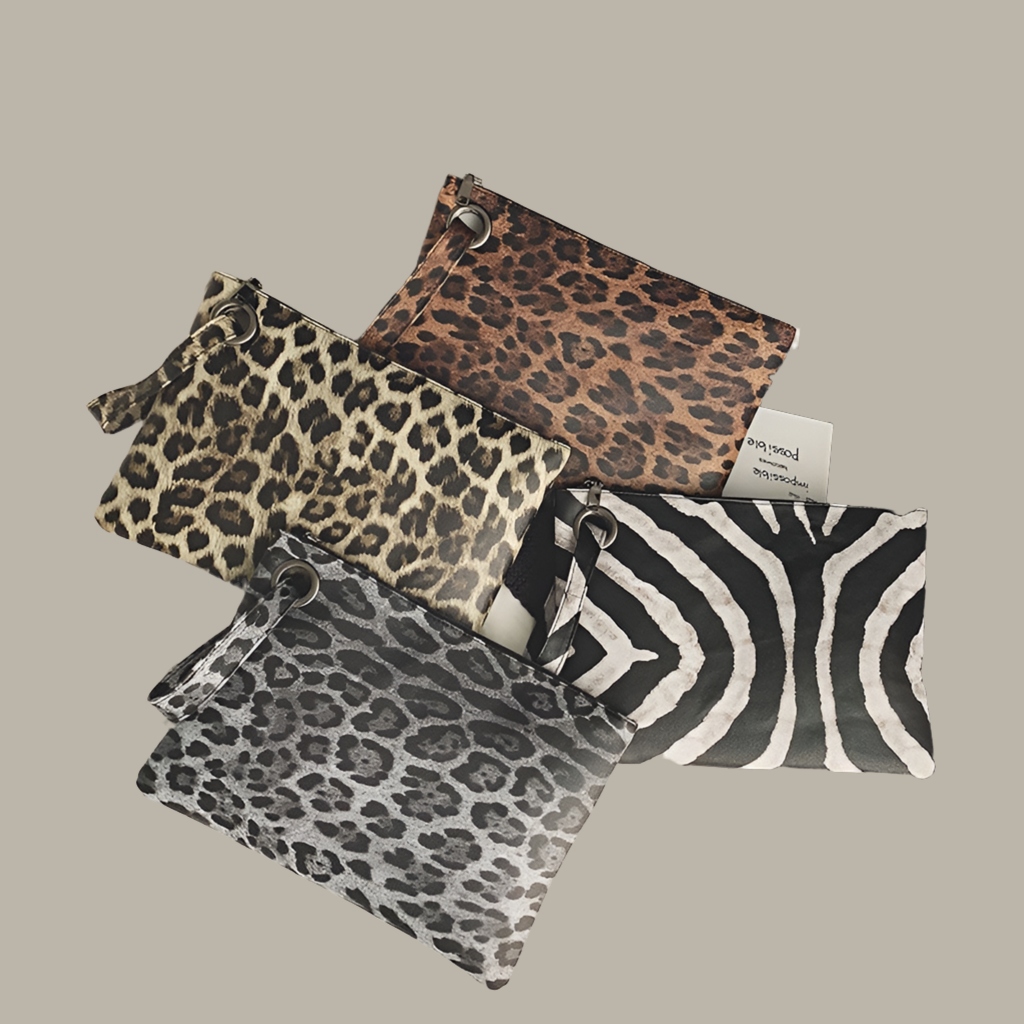 Pochette en daim Fama, 10 couleurs