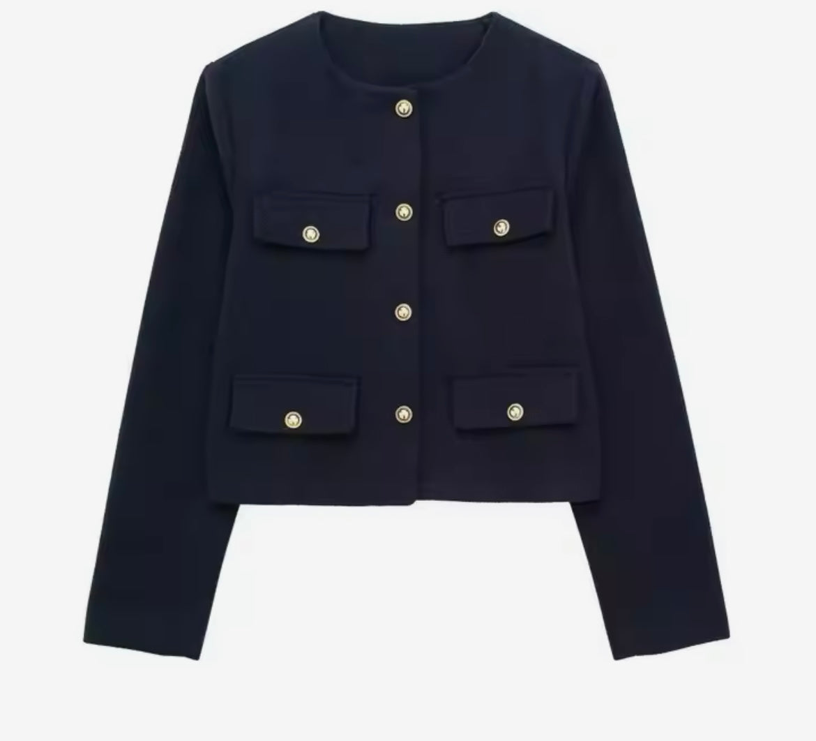 Veste Pamela imprimée vintage, 4 couleurs, 8 tailles, GRANDES TAILLES