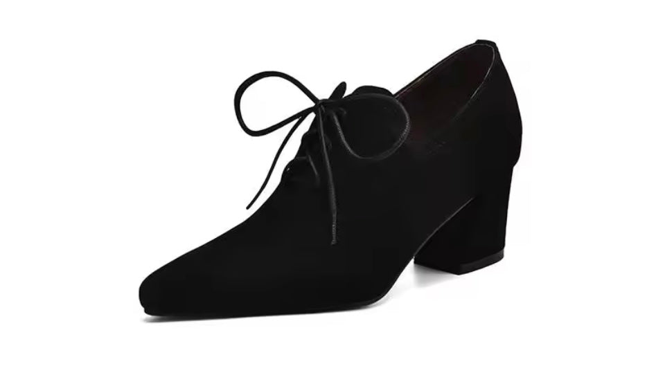 Zapato OFFICE DE ANTE PIEL 100%, 2 colores, 7 tallas, HECHO A MANO ESPAÑA
