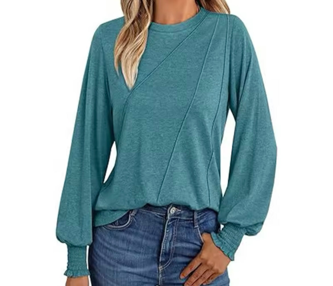 Mintlis women's cotton lycra t-shirt Only, 8 colors, sizes (36-48)