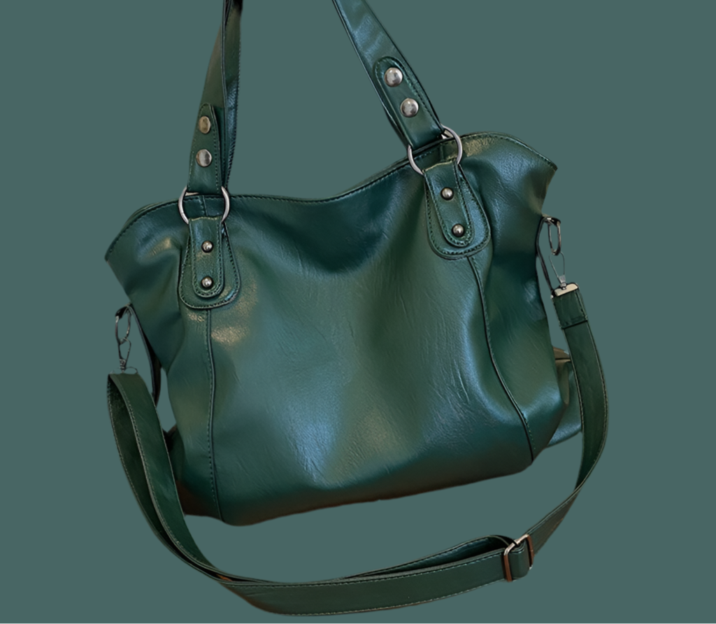 Sac en similicuir brillant, 4 couleurs