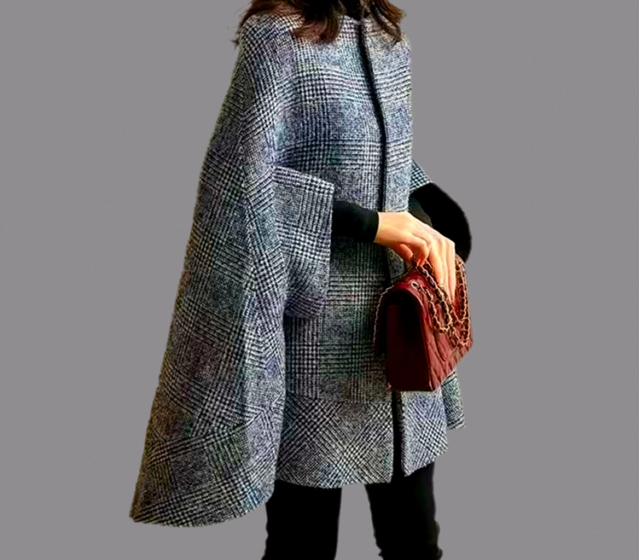 Mintlis mujer, lana chaqueton Portobello, tallas (36-48)