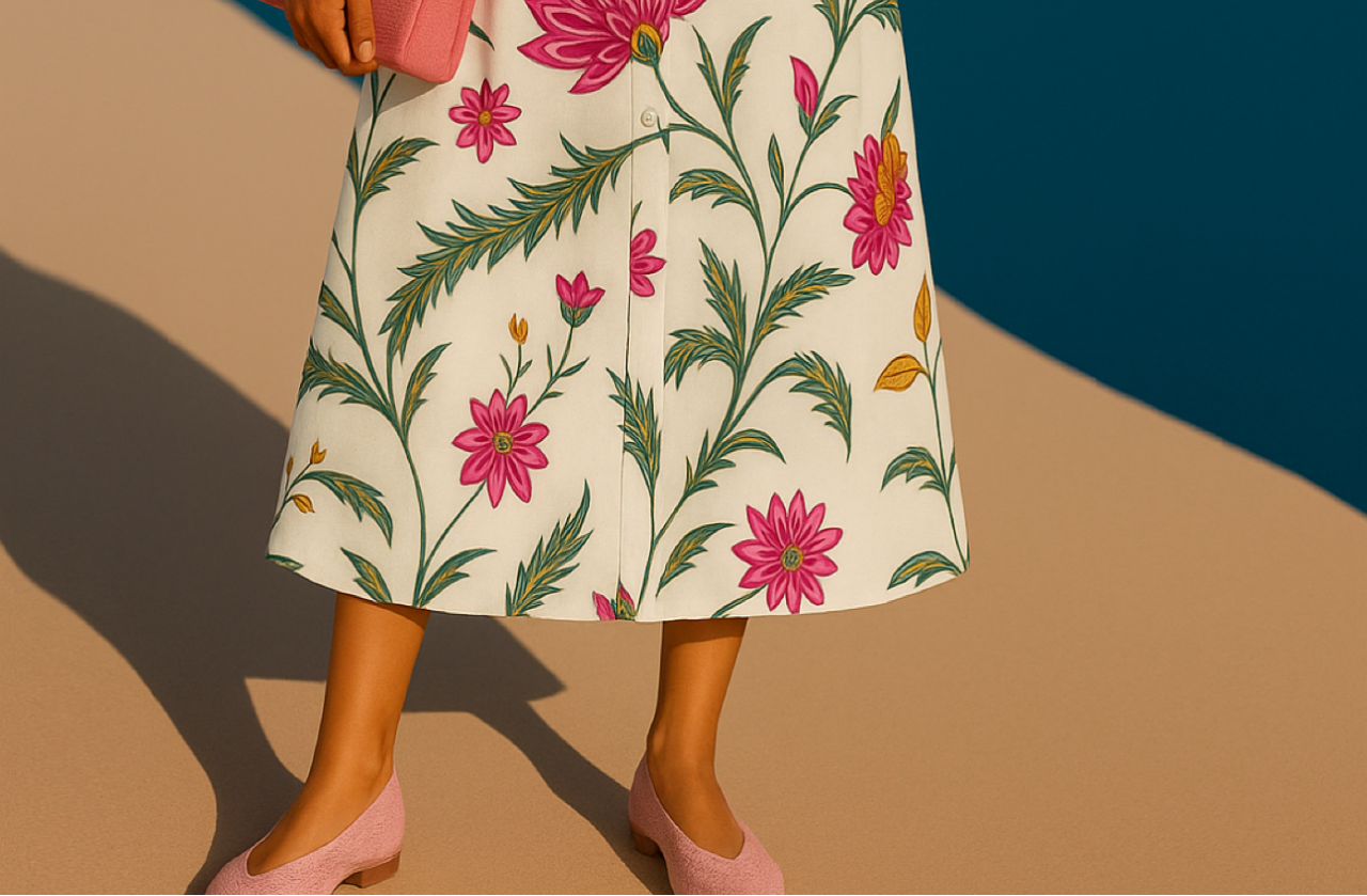Amores shirt dress, 4 prints, sizes (36-52) see footwear section 25