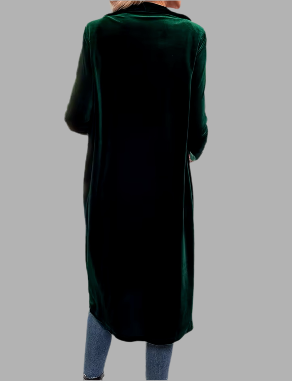 Mintlis mujer, terciopelo levita Karla, 5 tallas