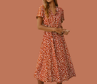 Robe chemise en jersey de coton Lover 2 coloris, 5 tailles