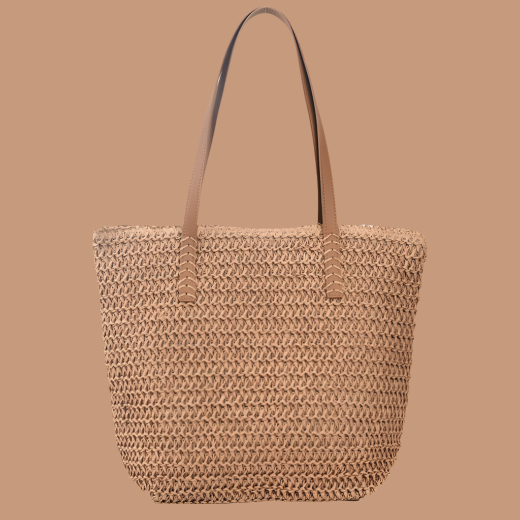 Bolso Finland raffia asa hombro, 2 colores