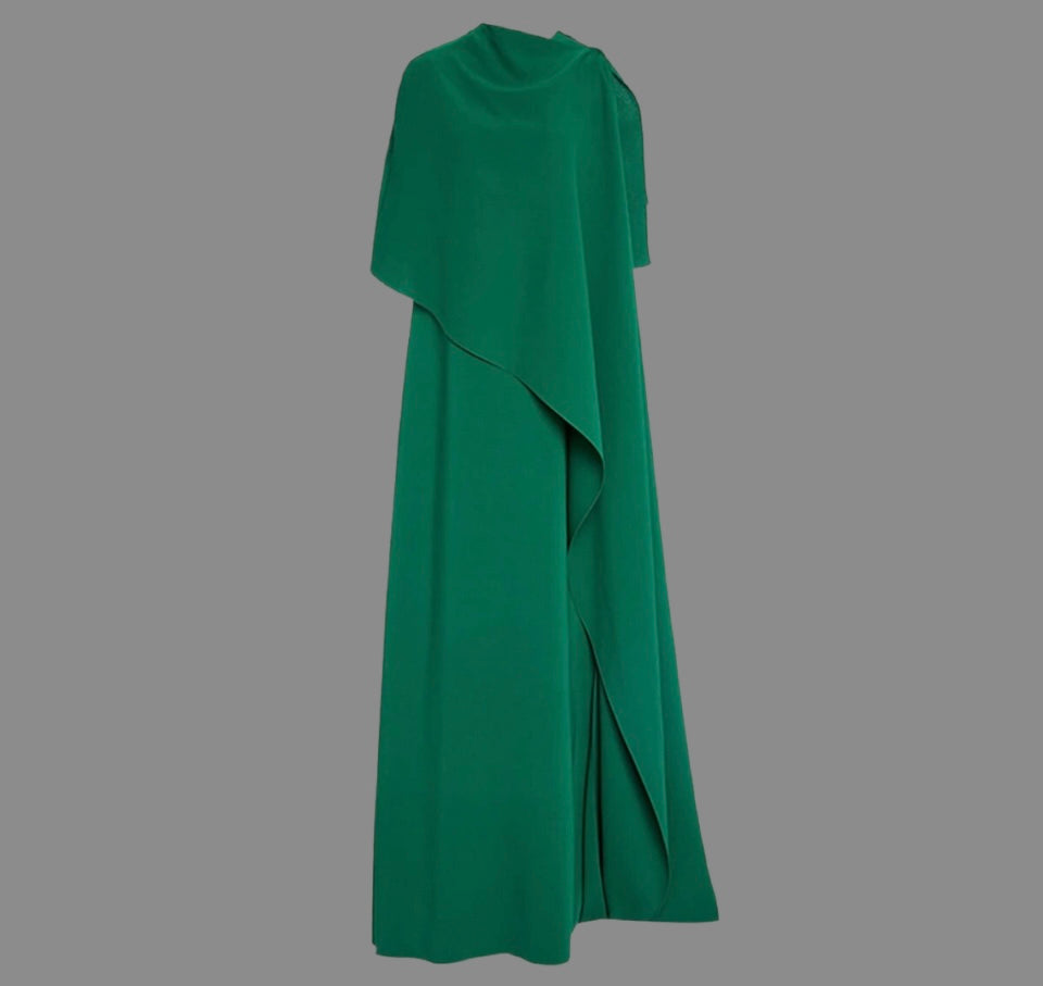 Mintlis women's Emily dress, cape included, 3 colors, sizes (36-48)