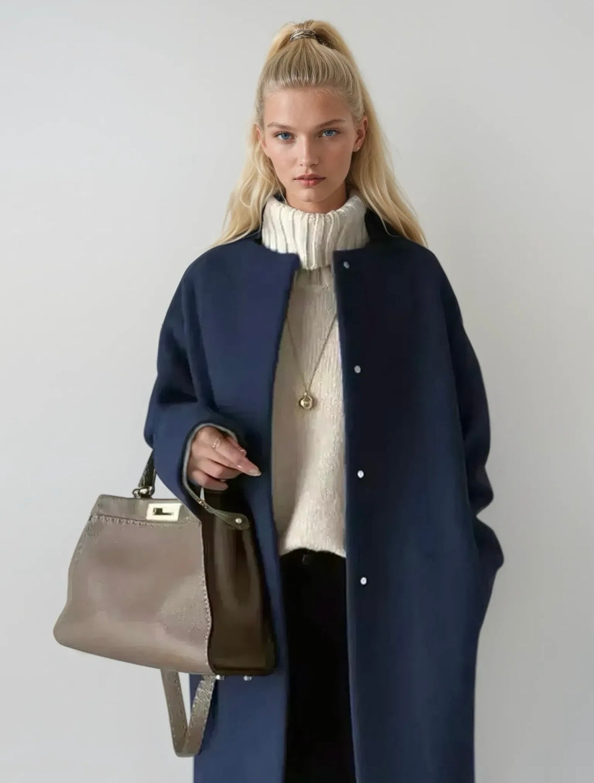Veste brodée en denim et coton Texas, TAILLE UNIQUE