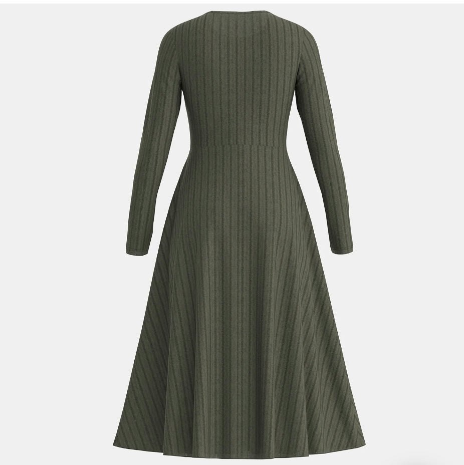 Mintlis mujer, algodón satinado, vestido Nikita, tallas (36-48)