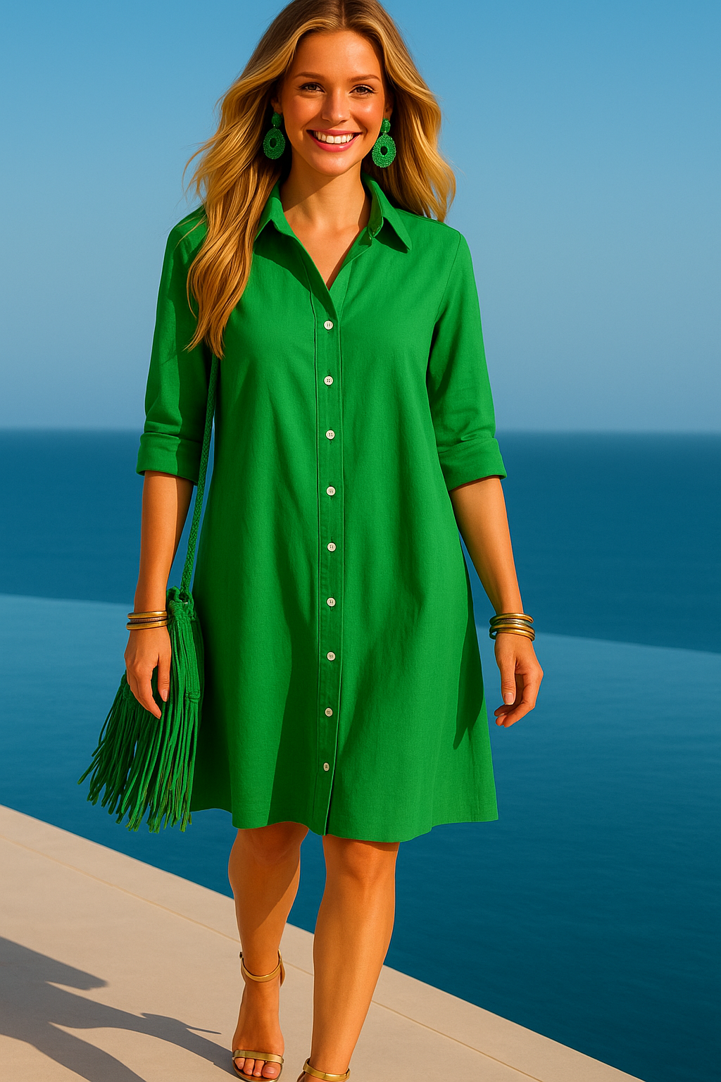 Margaret dress, 5 colors, sizes (36-52)