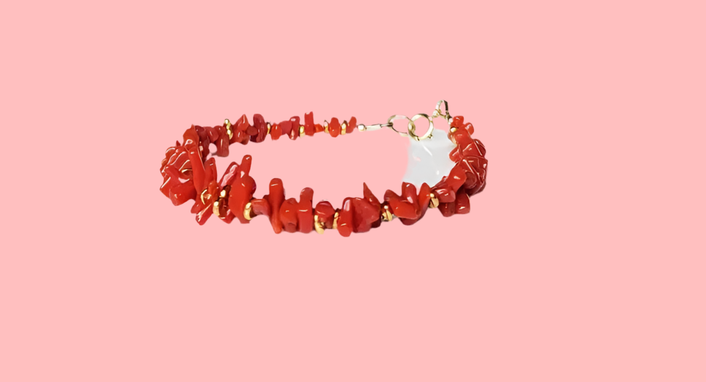 Formentera Red Coral Necklace