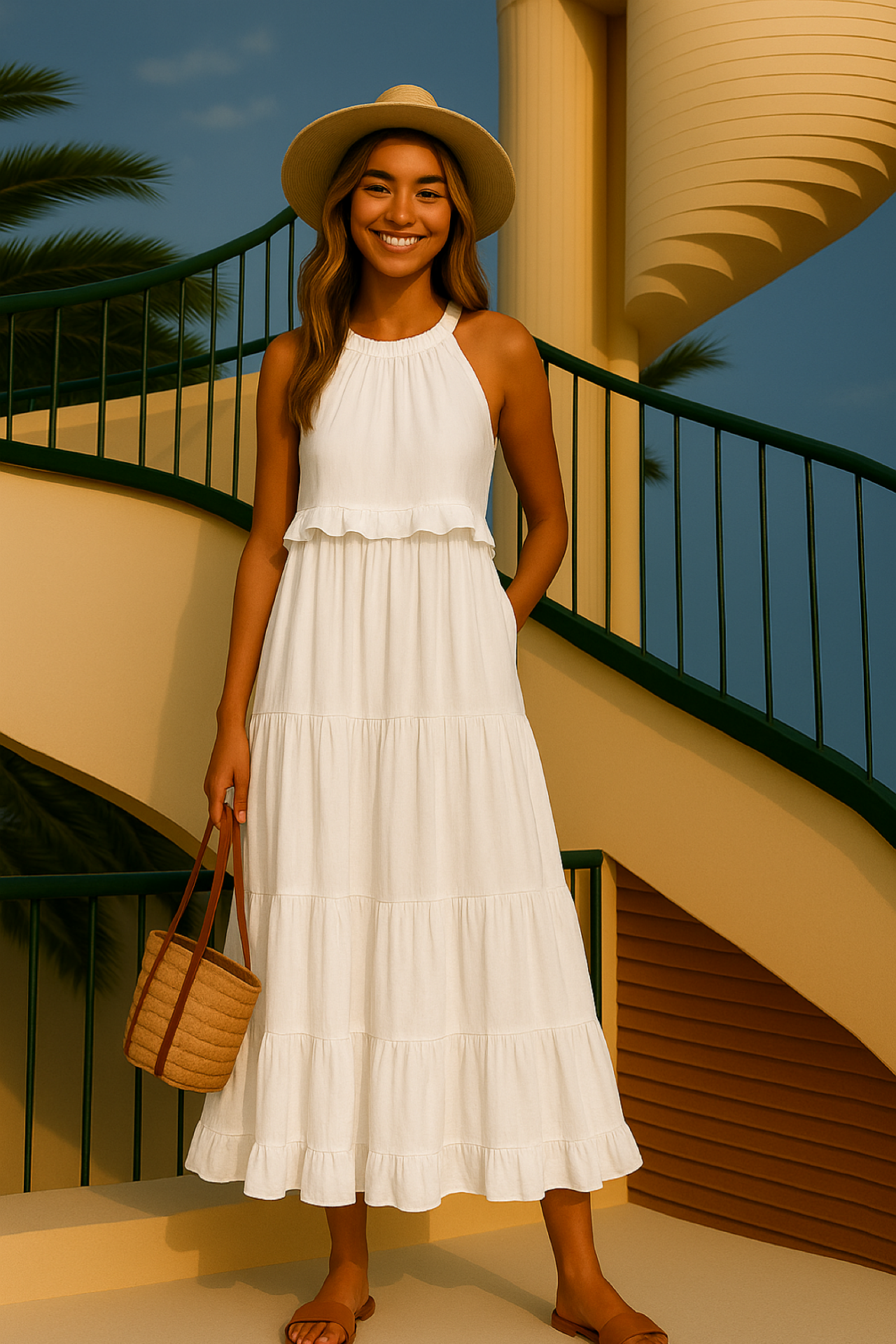 -30% OFF Vestido AZZAR , con bolsillos y forro interior, 7 colores tallas (36-50)