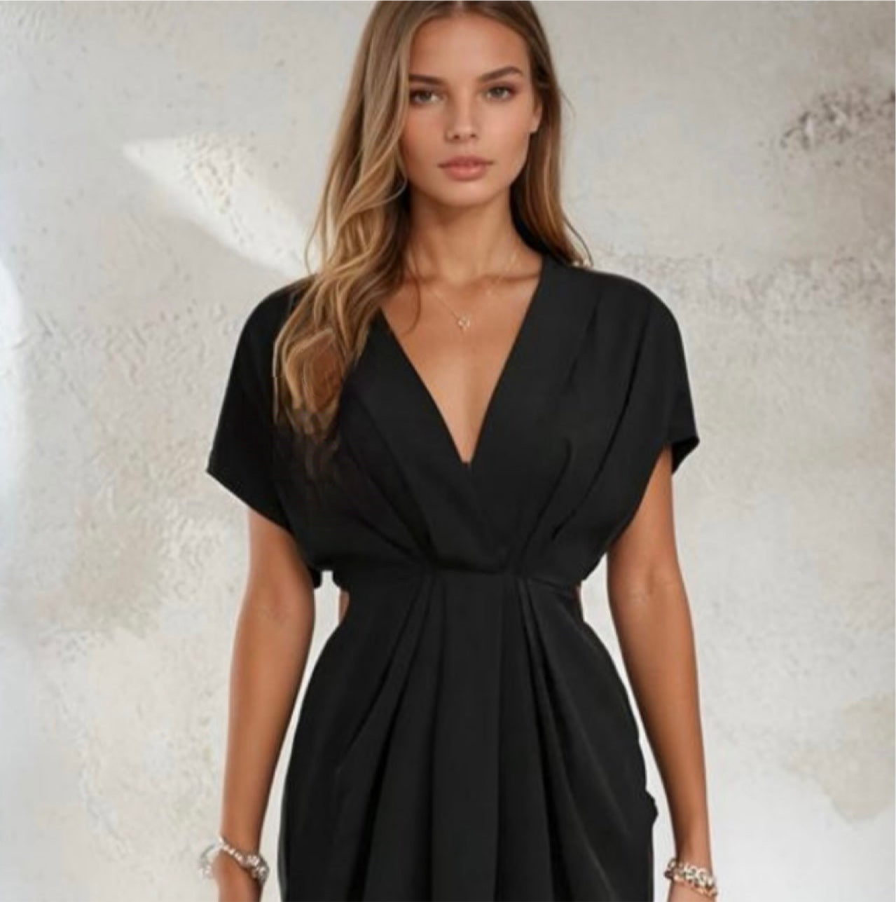 Vestido Violeta punto de algodónc, licra y elastane, 5 colores, tallas (36-50)