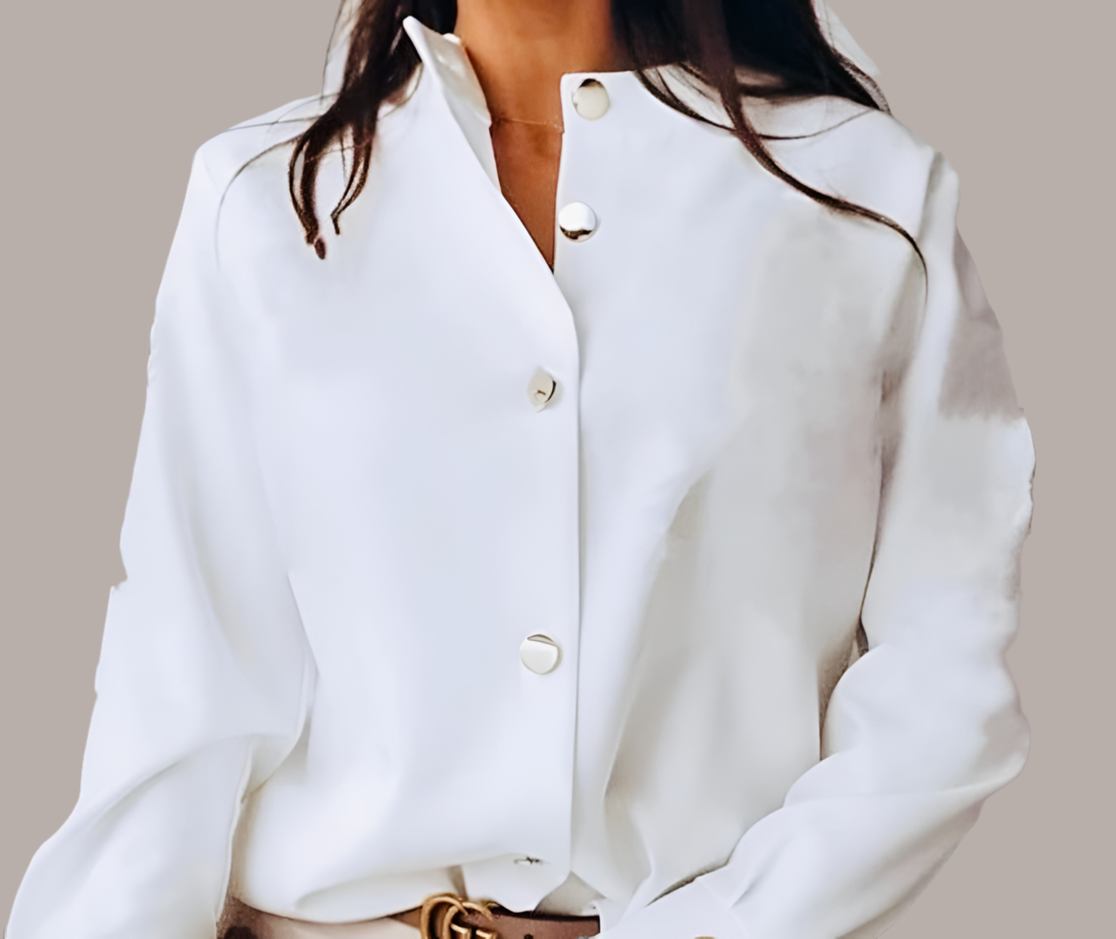 Mintlis mujer algodón camisa Luciana, 2 colores, tallas (36-44)