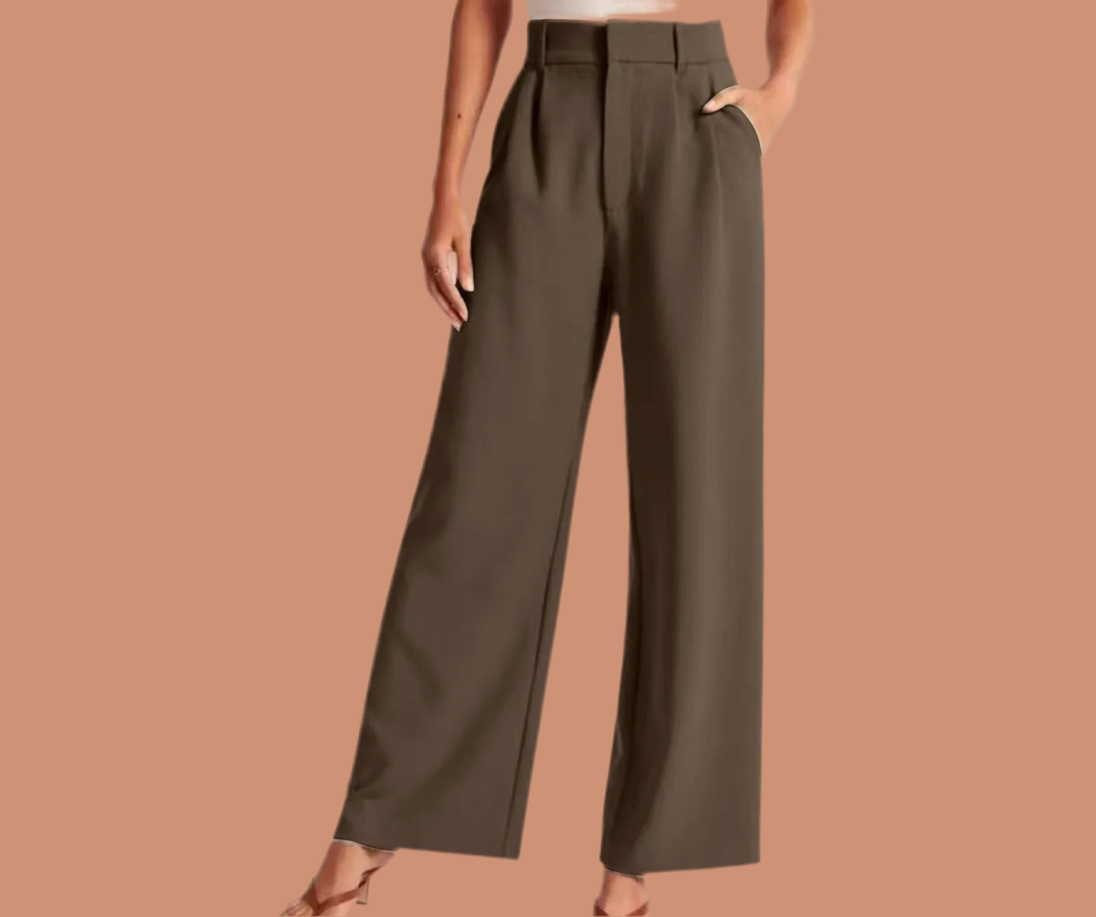 Pantalón Rosemary strech algodón licra cintura trasera elástica, 4 colores, tallas (36-50)