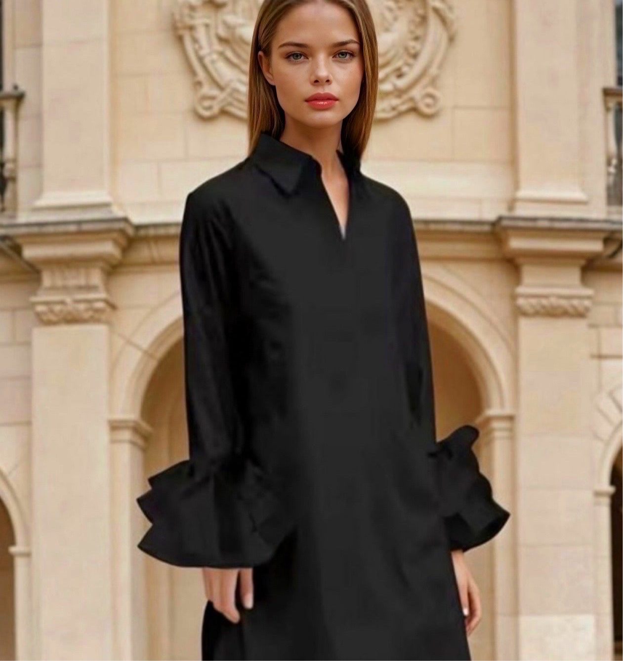 Mintlis mujer algodon Vestido Alandalus, tallas (36-46)