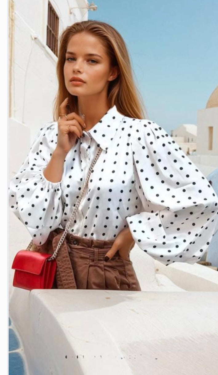 Mintlis algodón camisa Macarena, 2 colores, tallas (36/50)
