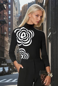 Pull en maille London, 4 couleurs, 6 GRANDES TAILLES