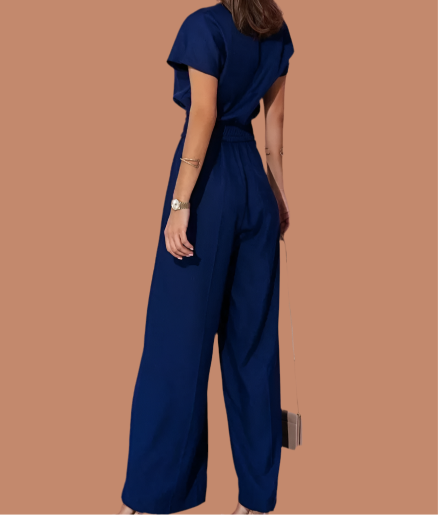 Mono Carnaby con cinturón incluido elástico, 3 colores, 6 tallas grandes de la 36 hasta 46, cintura elástica