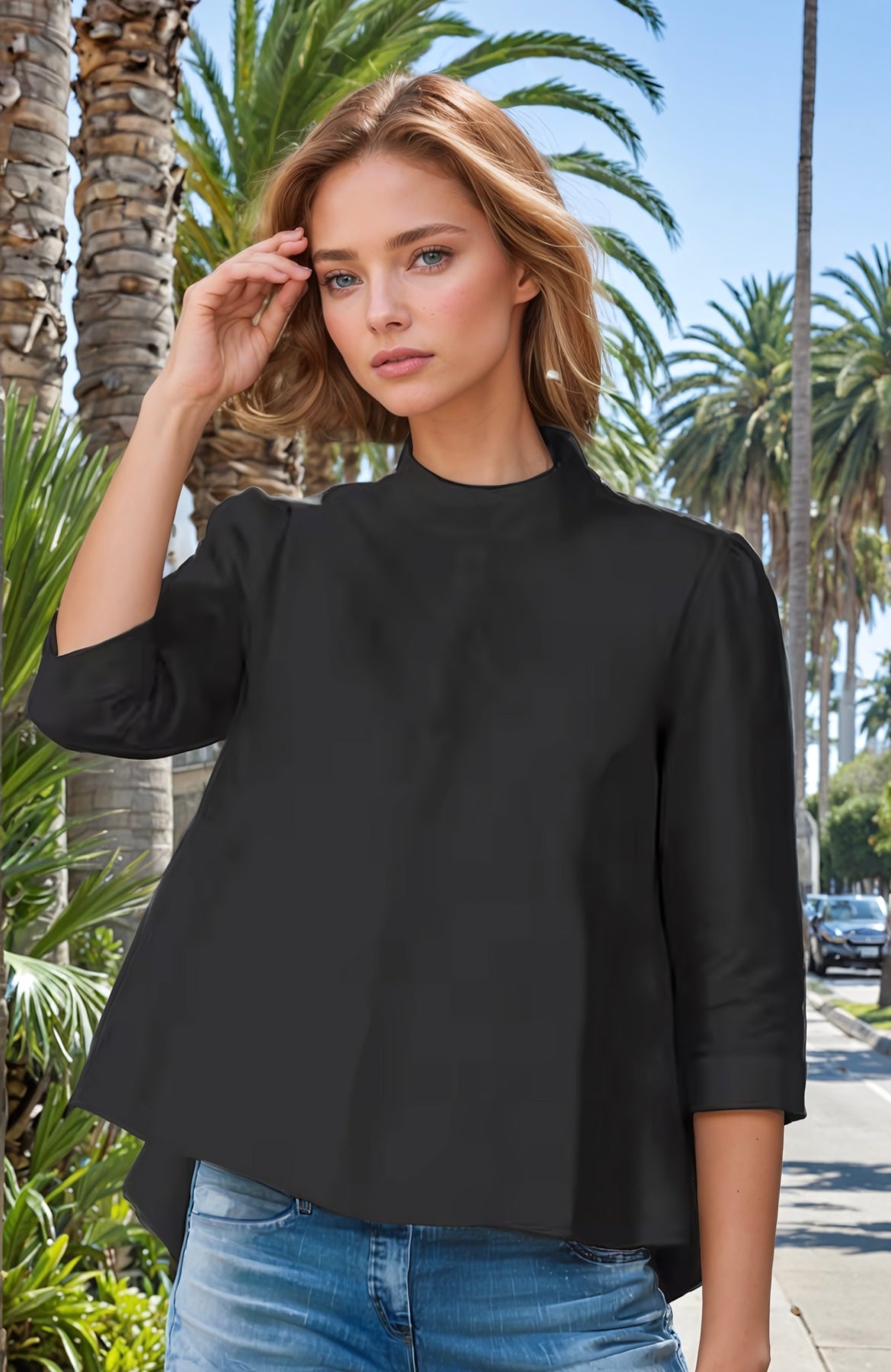 Chemise Fandango en coton, 2 couleurs, 8 GRANDES TAILLES