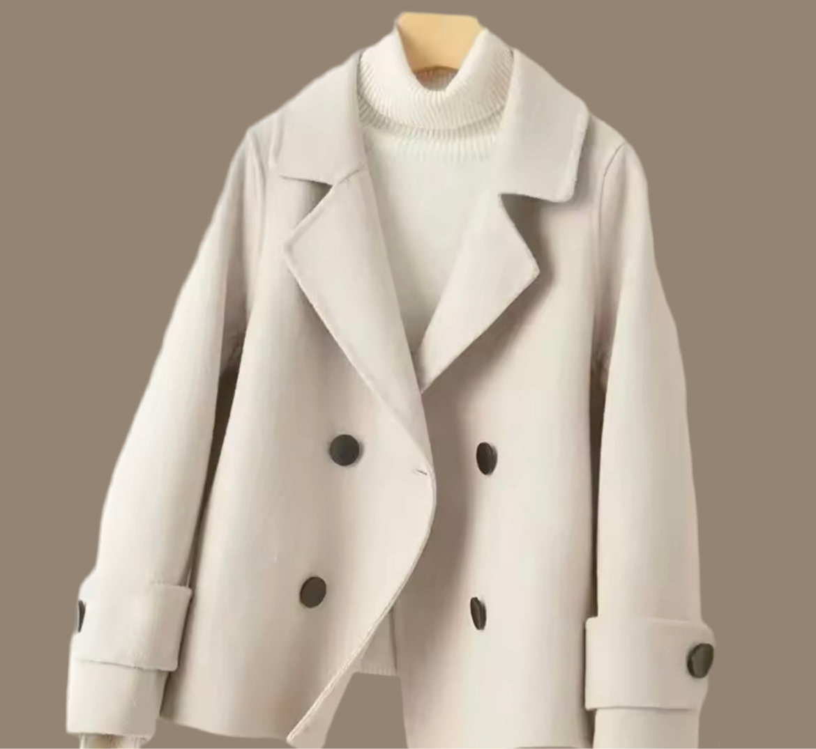 Mintlis mujer, chaqueta paño lana, chaqueta Milenia, 5 colores, tallas (36-50)