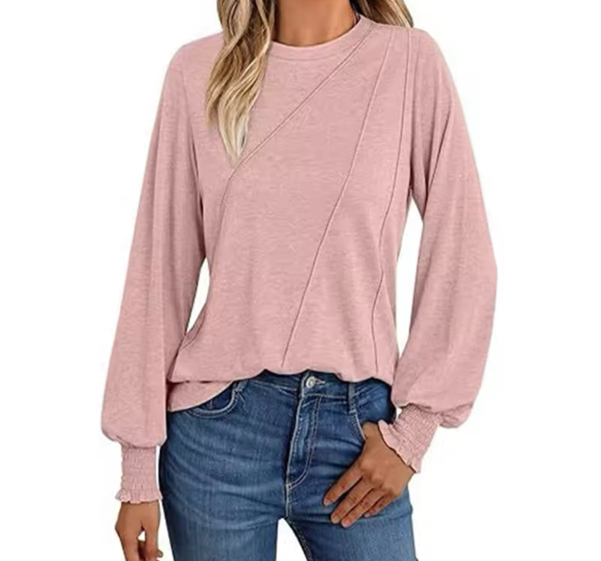 Mintlis women's cotton lycra t-shirt Only, 8 colors, sizes (36-48)