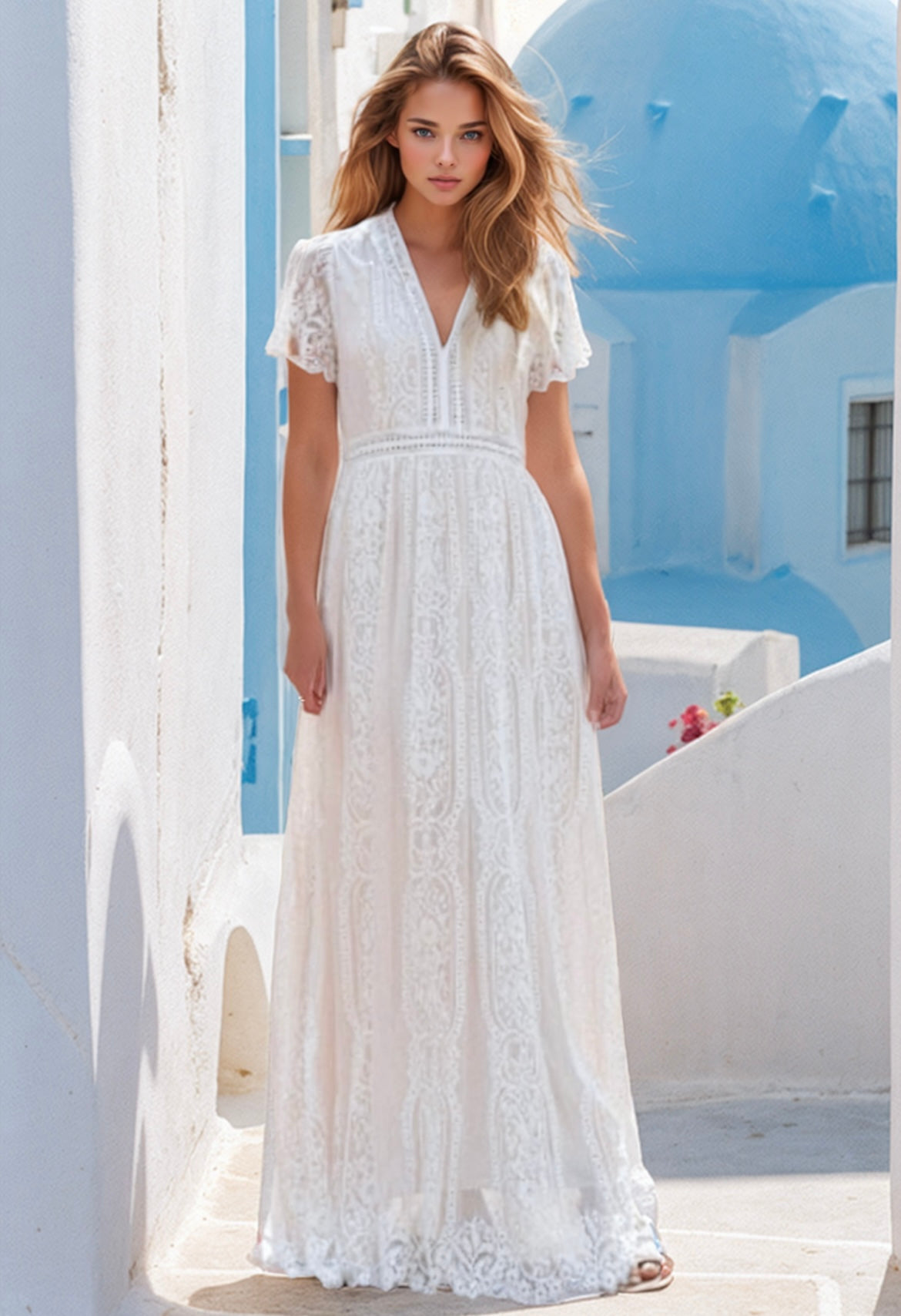Vestido Daniela encaje, 8 tallas