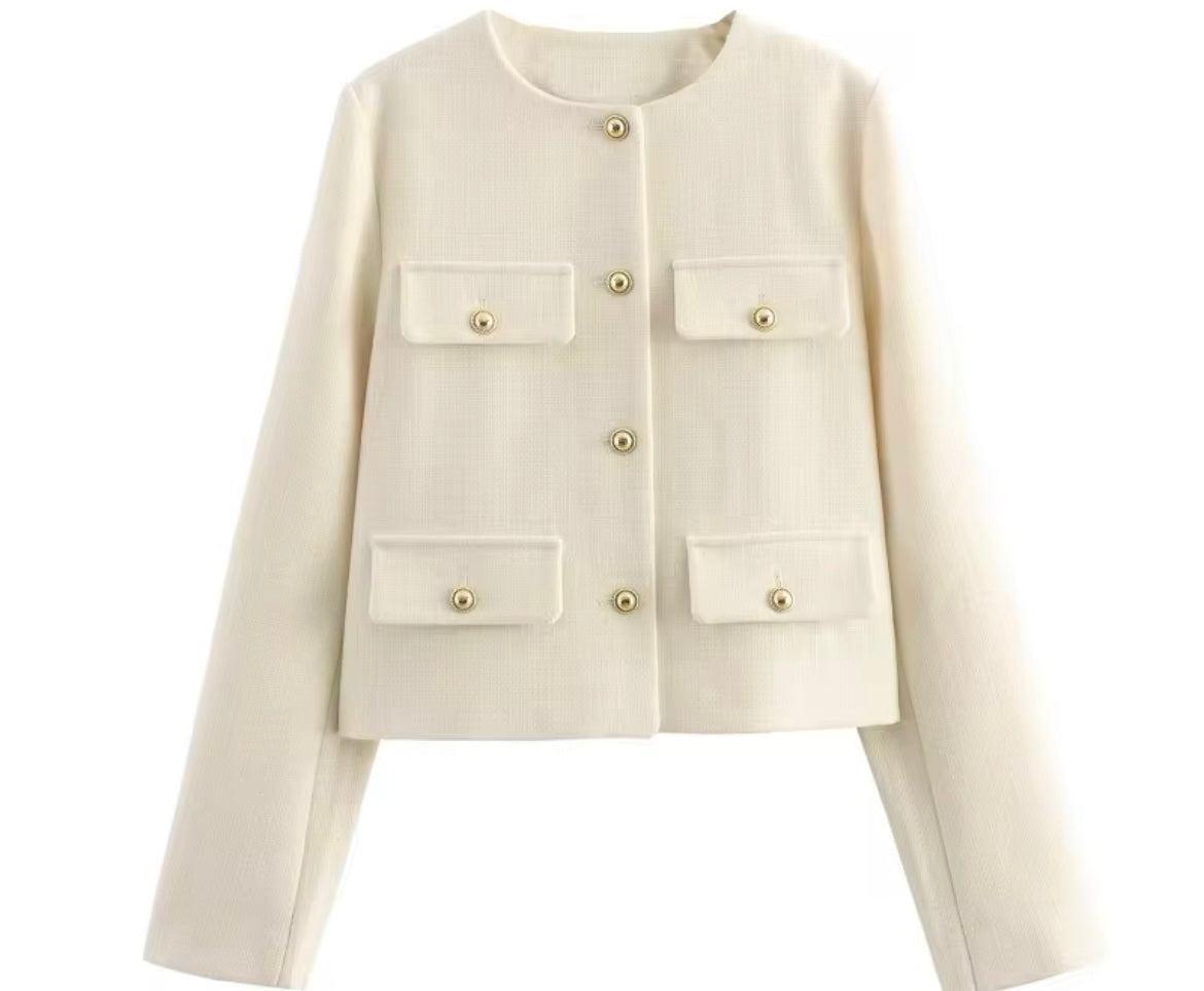 Veste Pamela imprimée vintage, 4 couleurs, 8 tailles, GRANDES TAILLES