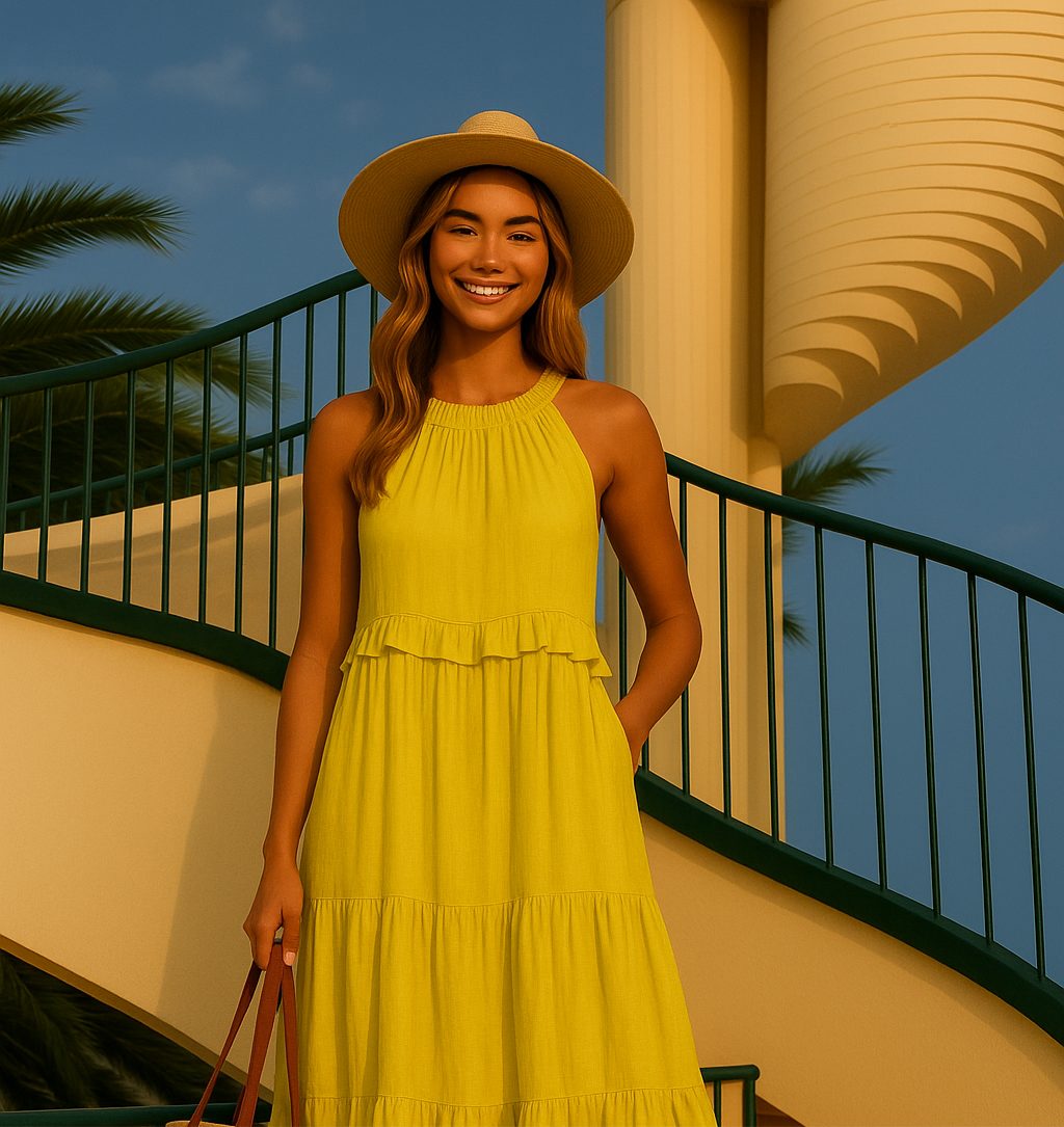 -30% OFF Vestido AZZAR , con bolsillos y forro interior, 7 colores tallas (36-50)