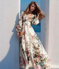 Robe en coton Acapuldo avec ceinture, 3 couleurs, 4 tailles