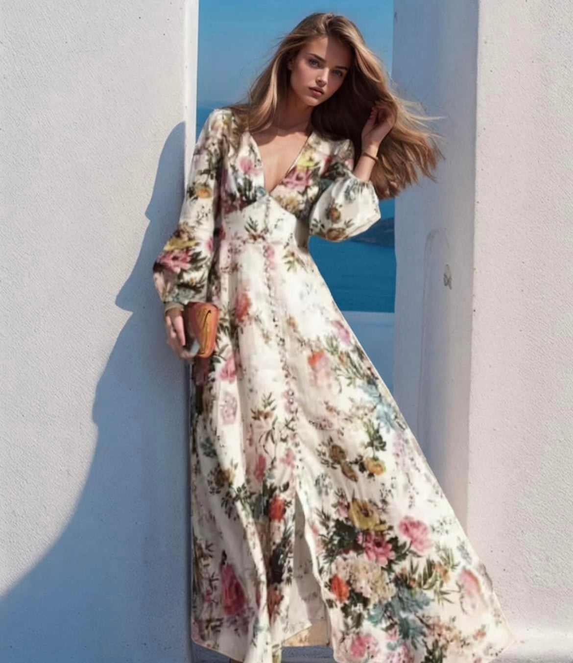 Robe en coton Acapuldo avec ceinture, 3 couleurs, 4 tailles