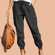 Pantalón Ginebra cargo algodón strech, elástico, 3 colores, tallas (36 hasta 50)