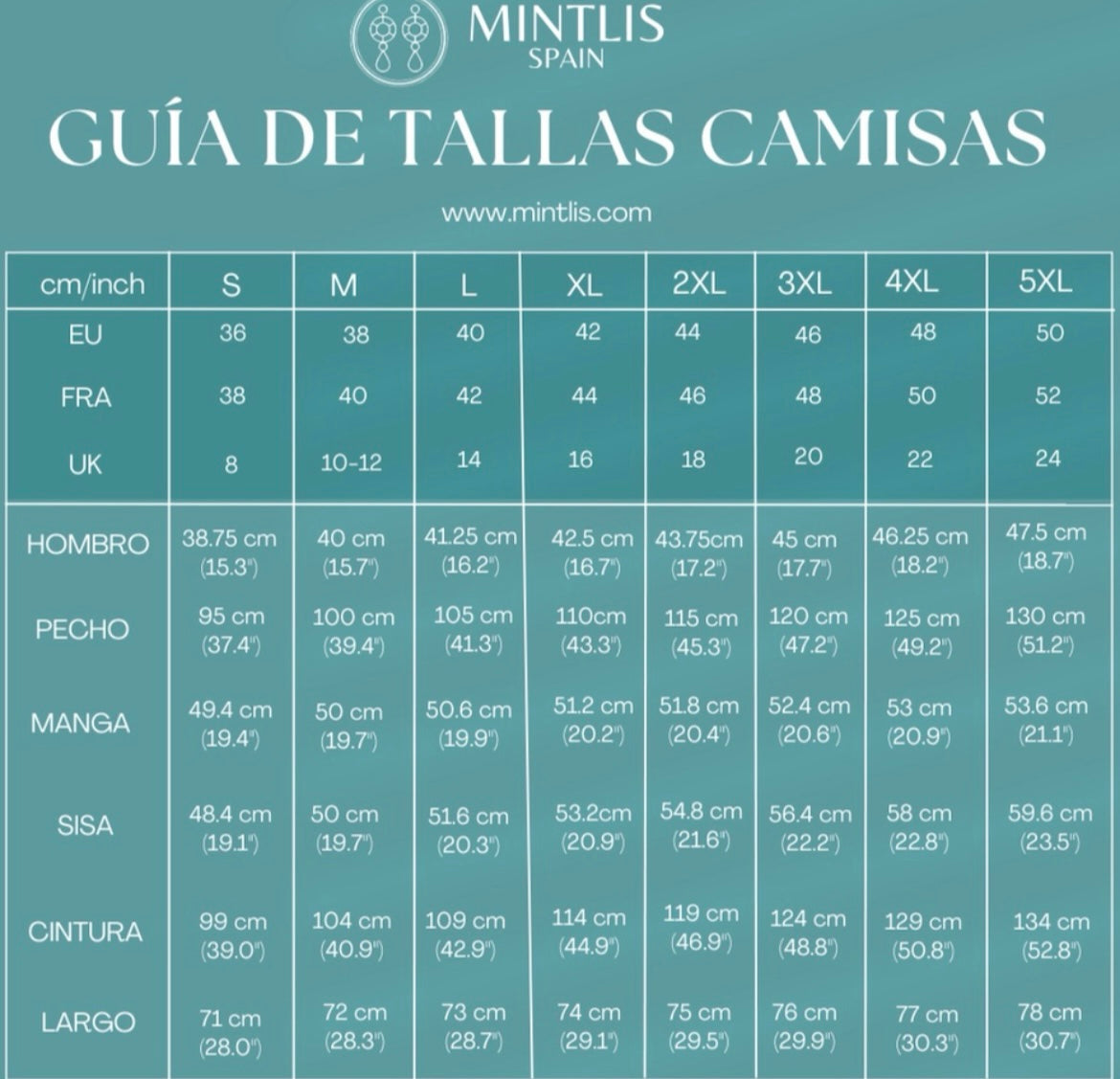 Camisa Fiona volantes, 4 colores, tallas (36-46)