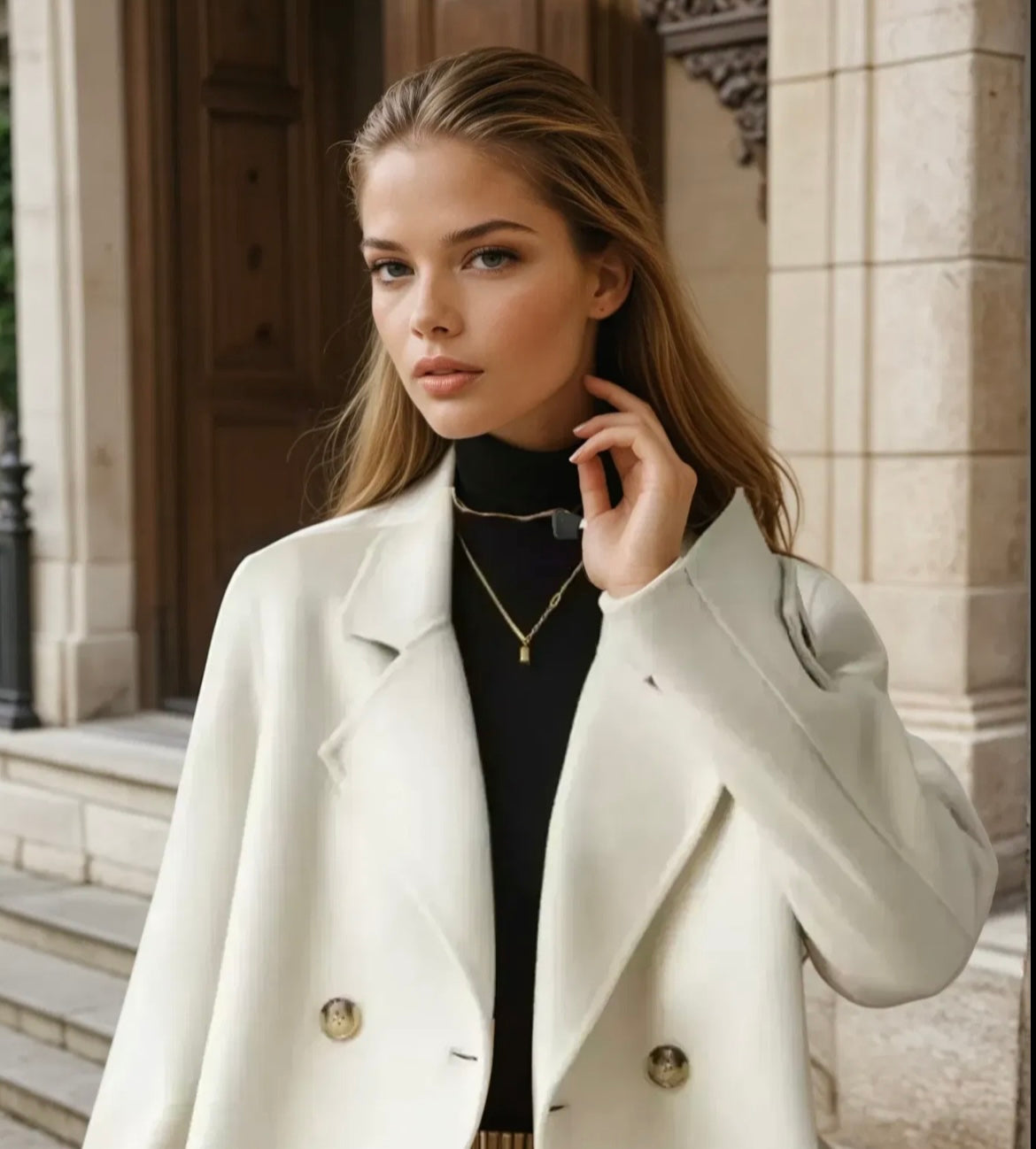 Mintlis mujer, chaqueta paño lana, chaqueta Milenia, 5 colores, tallas (36-50)