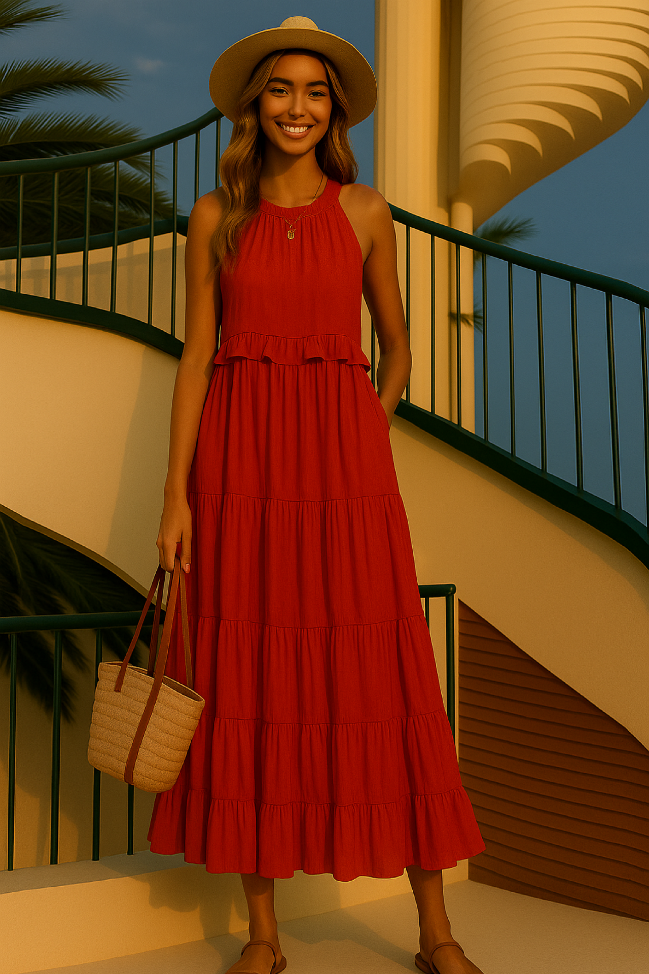-30% OFF Vestido AZZAR , con bolsillos y forro interior, 7 colores tallas (36-50)