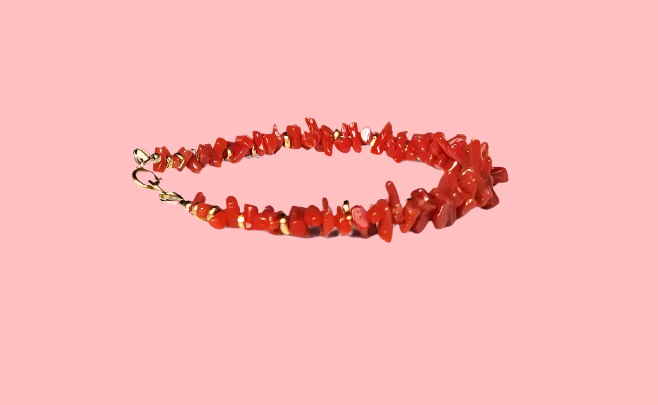 Formentera Red Coral Necklace