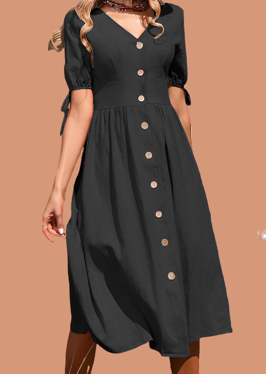 Vestido Puerto Rico de viscosa, 3 colores, 5 tallas