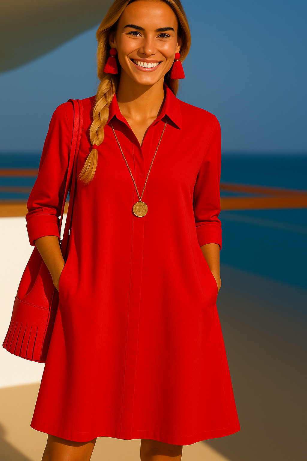Margaret dress, 5 colors, sizes (36-52)