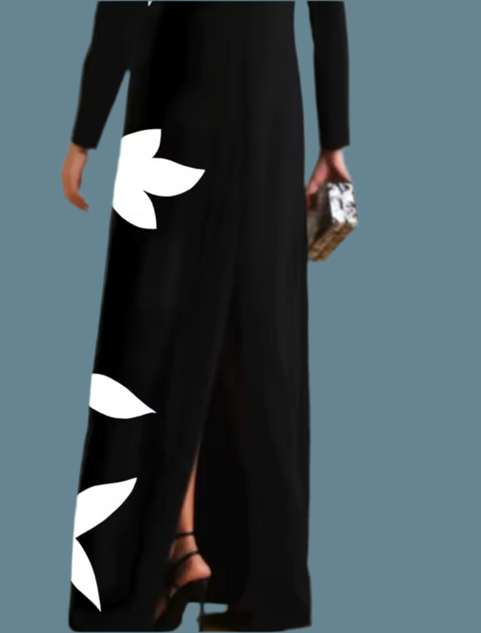 Mintlis mujer, crepe de algodón licra, vestido Lolitas, tallas (36-46)