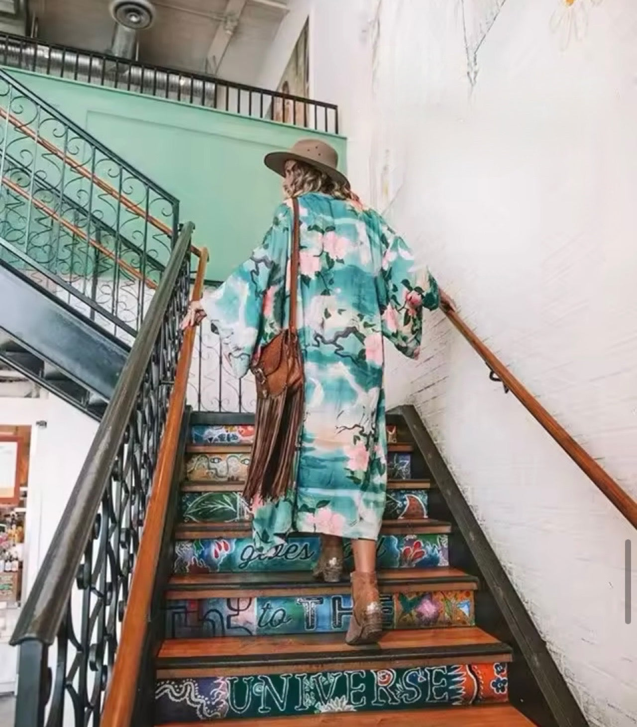 Mintlis mujer, poliester cinturón, Kimono Fever, talla única