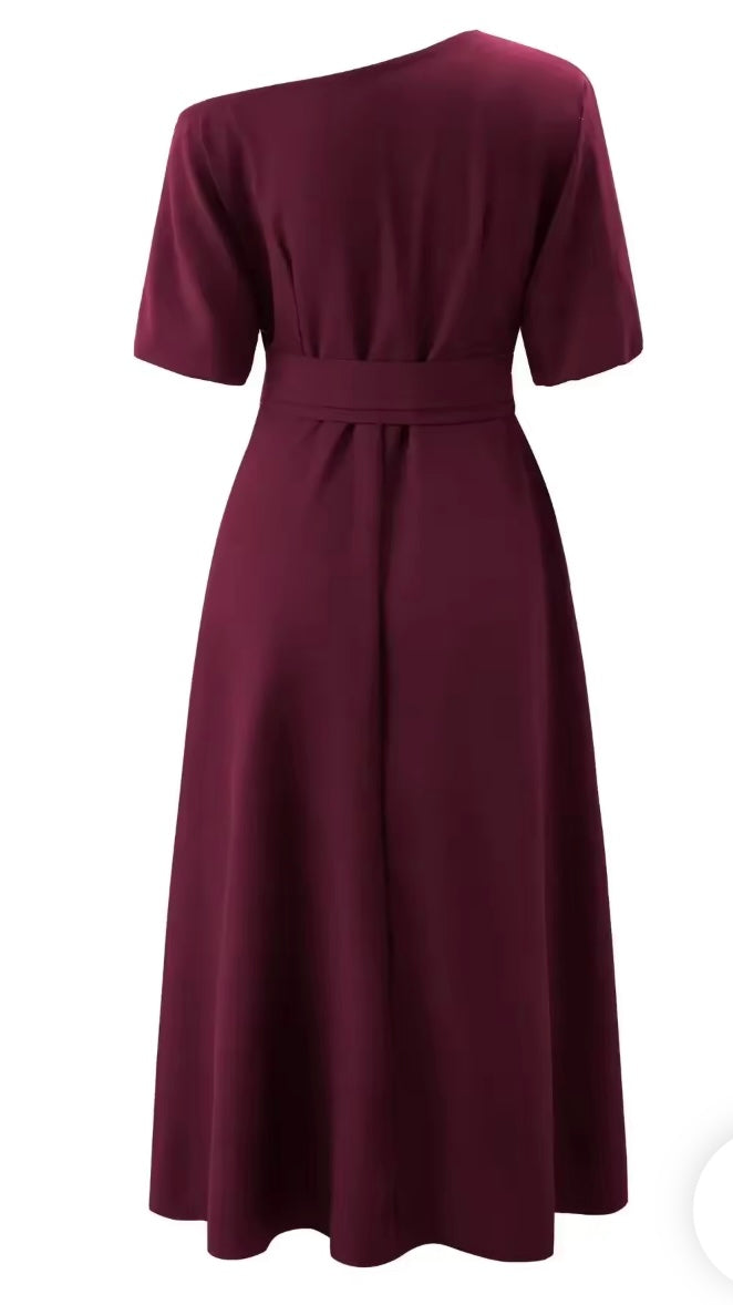 Mintlis mujer, vestido Verna algodón satinado, 3 colores, tallas (36-48)