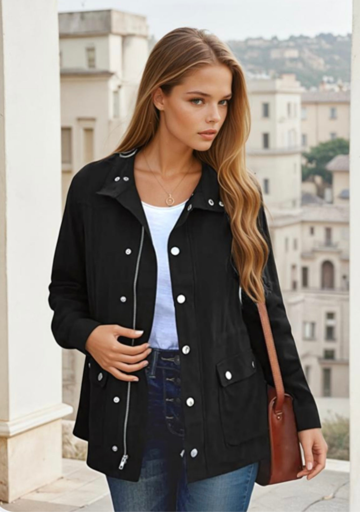 Mintlis mujer algodón chaqueta Harvest,3 colores, 5 tallas