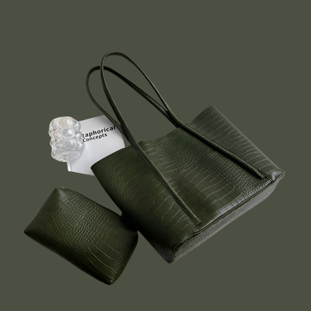 Cabas en cuir Flavia, 5 coloris