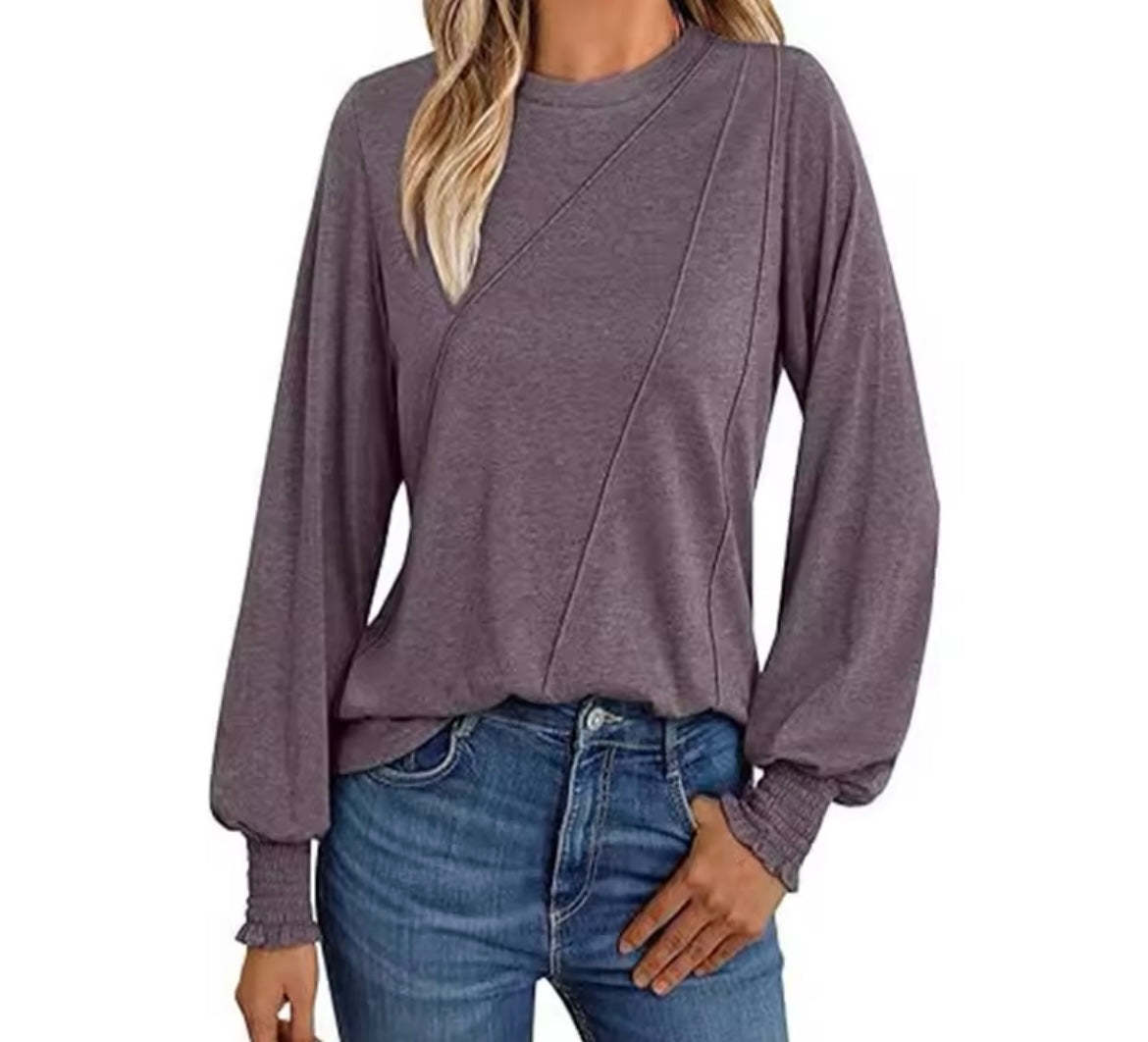 Mintlis women's cotton lycra t-shirt Only, 8 colors, sizes (36-48)